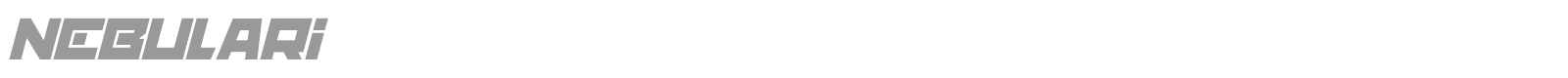 Nebulari font preview